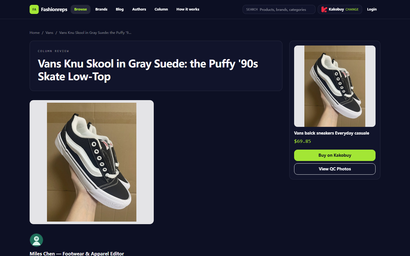 How to Verify Vans Shoe Coupons on fashionreps
