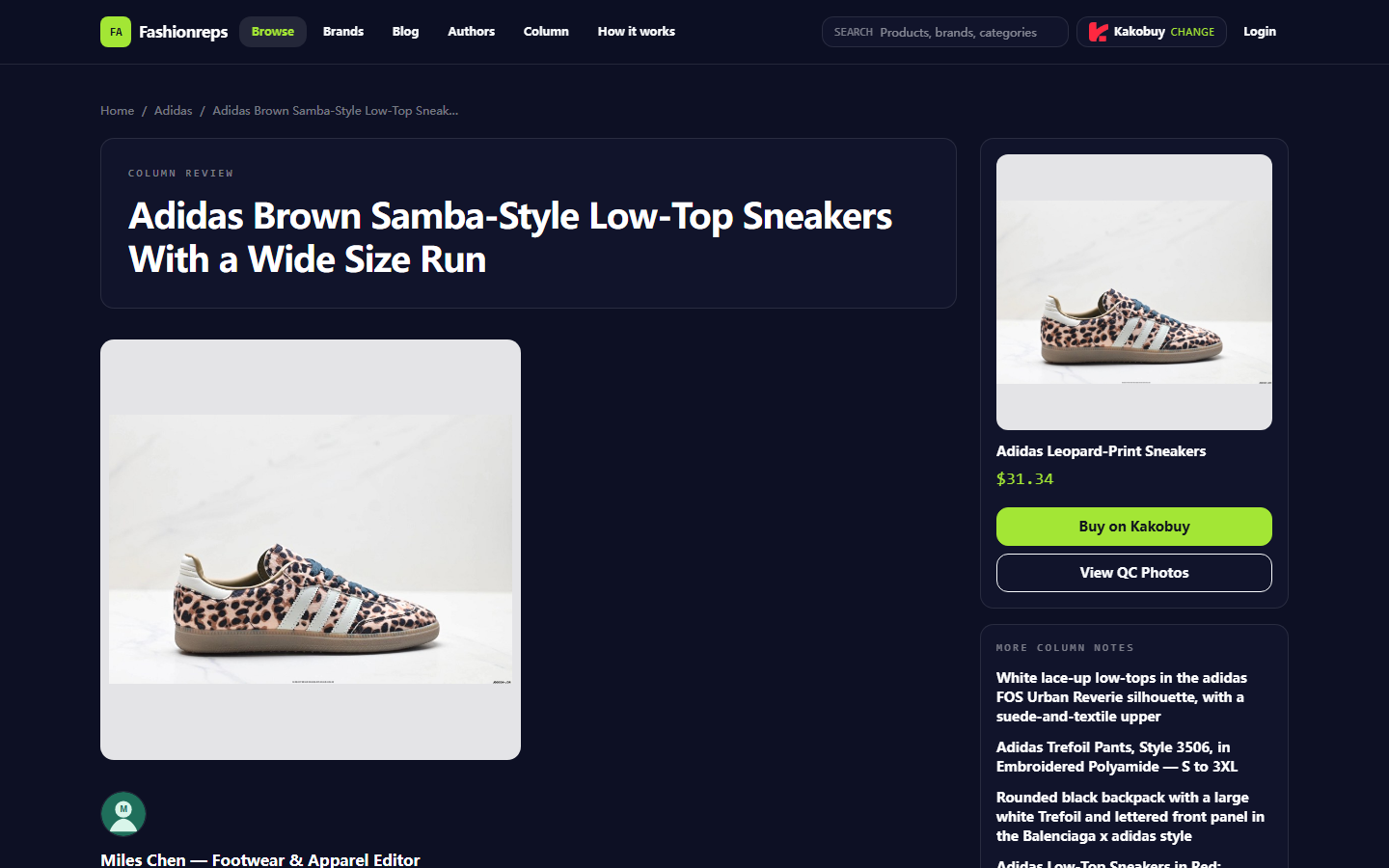 adidas Shoes: Size and QC Checks Across Platforms