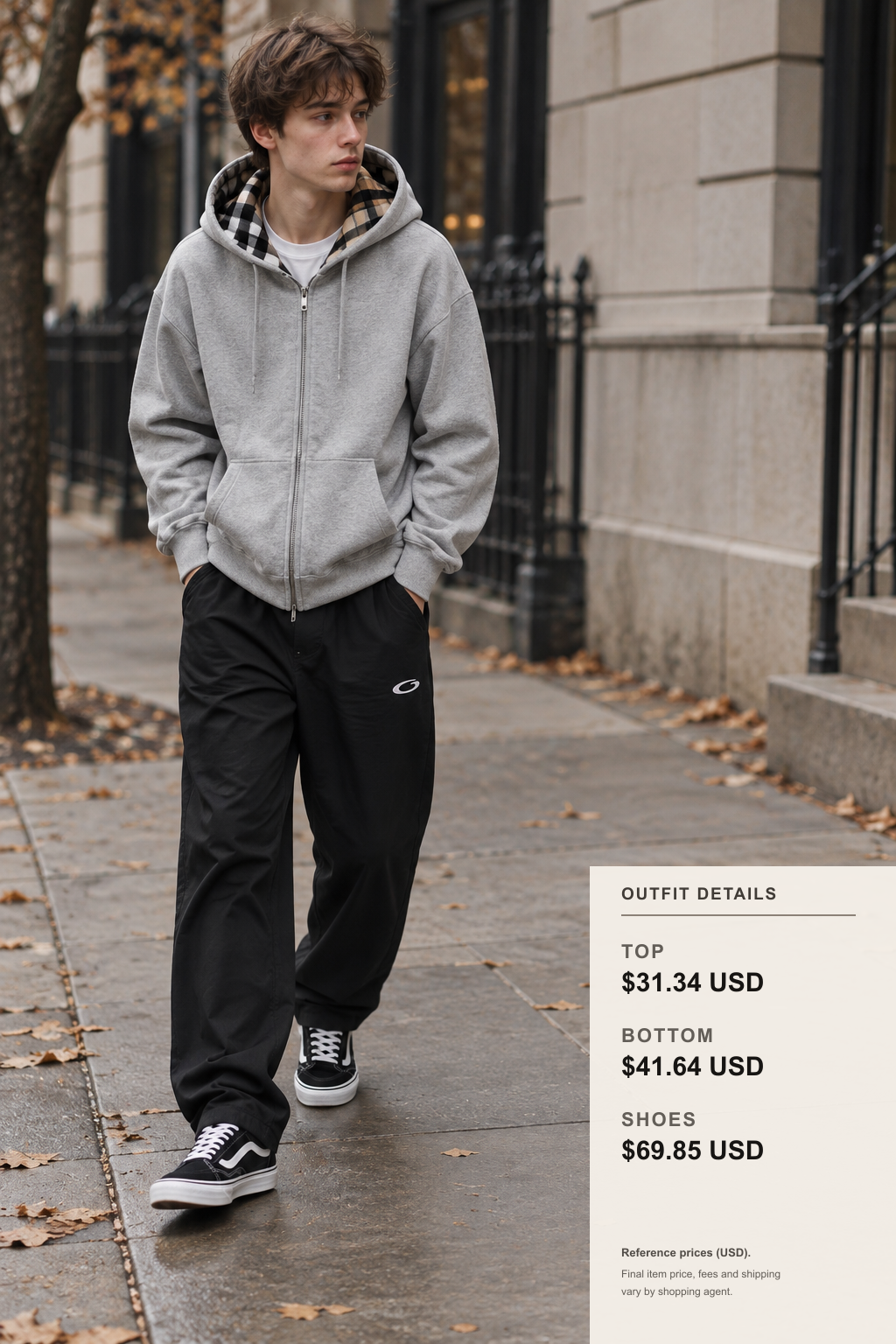 vans Fall-Winter Hoodie Styling Guide outfit 1 full-body street style for fashionreps