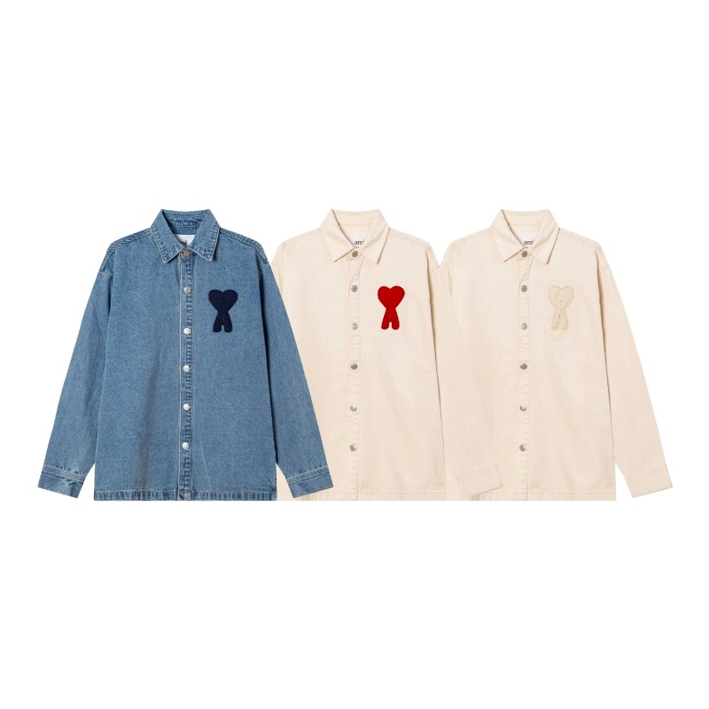 Ami Paris Heart-Embroidered Denim Shirt Review: The Four-Hour Wear Test on a $47.01 Denim Layer