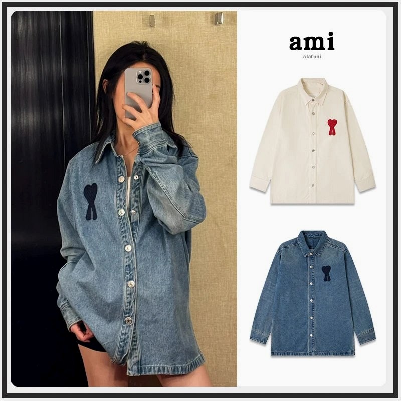 Ami Paris Heart-Embroidered Denim Jacket Review: A $45.97 Trucker Measured Against Retail