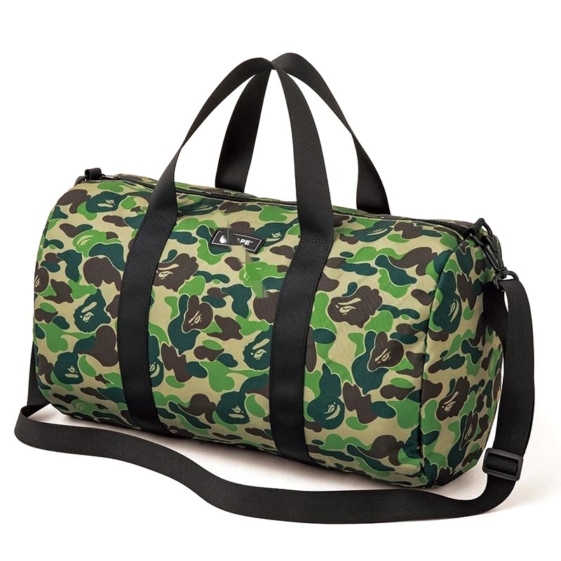 Bape Green Travel Bag Review: We Measured Strap Drop and Topstitch Density on a $9.87 Camo Duffle