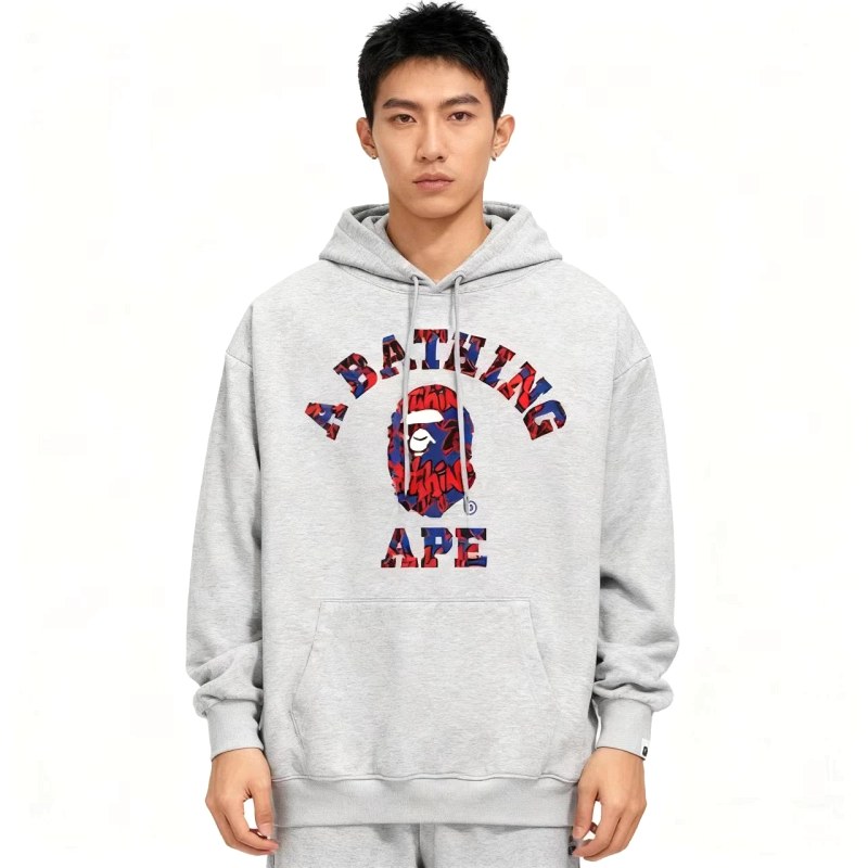 Bape White Hoodie in Relaxed Streetwear Style Review: Measuring the Loose-Fit Claim Against a Size-S Baseline